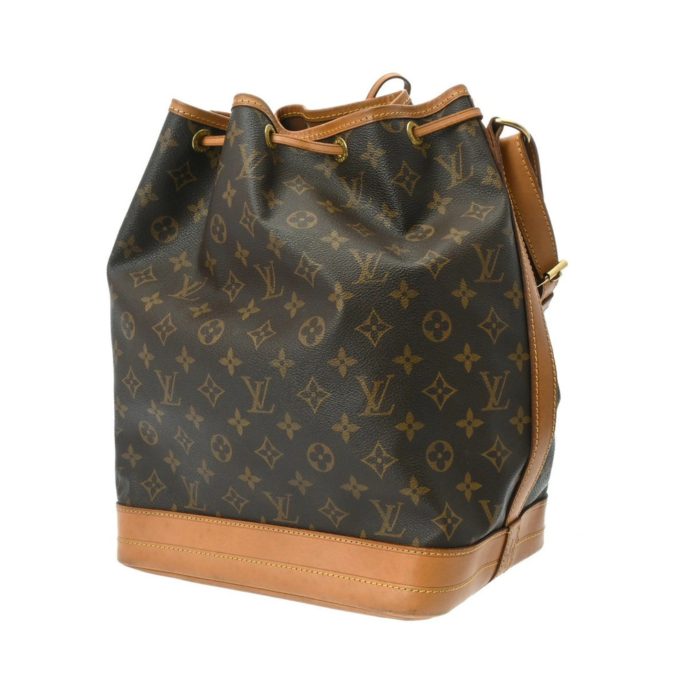 Louis Vuitton Bag Noe Canvas Shoulder Brown Monogram Brown